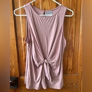 Women's Pink Sleeveless Top